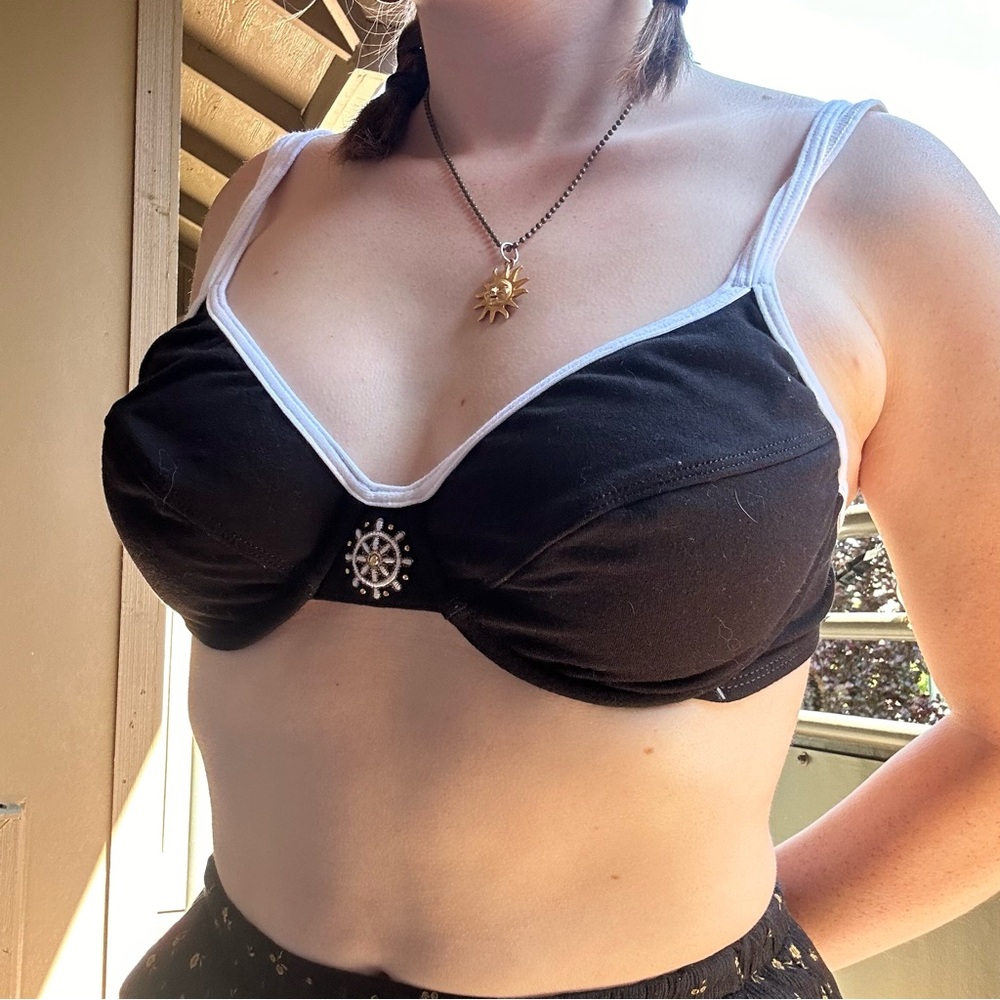 Vintage nautical bikini top